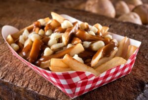 Plat typique du Canada : la poutine