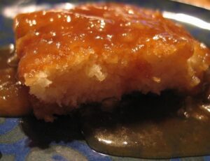 Plat typique du Canada : le pudding-chomeur