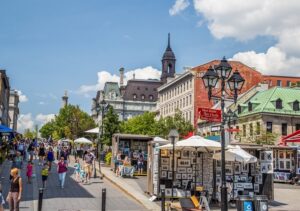 Faire du shopping en ville à Montréal